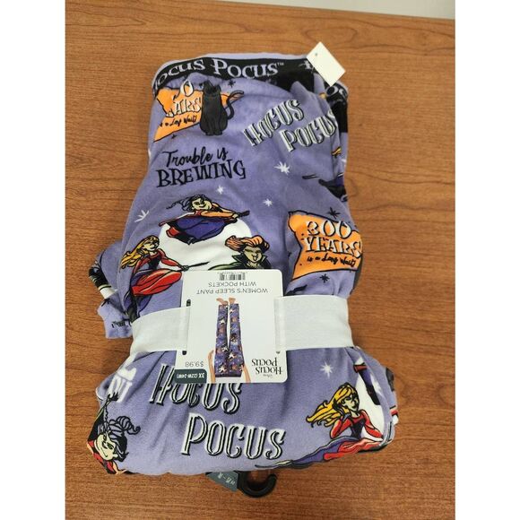 Nwt Disney Hocus Pocus Womens Lounge Pajama Sleep Pant With Pockets 3X - Picture 3 of 6